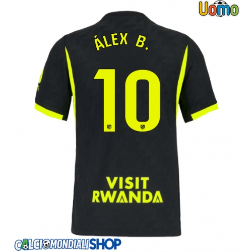 Maglie da calcio Atletico Madrid Alex Baena #10 Seconda Maglia 2026-27 Manica Corta